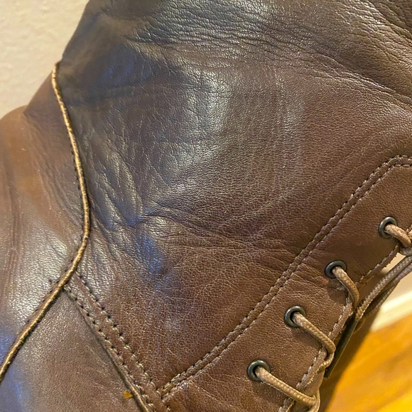 Santana Canada brown leather boots - Picture 4 of 7